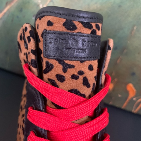 Rag & Bone RB Army High Tan Cheetah - Picture 4 of 8